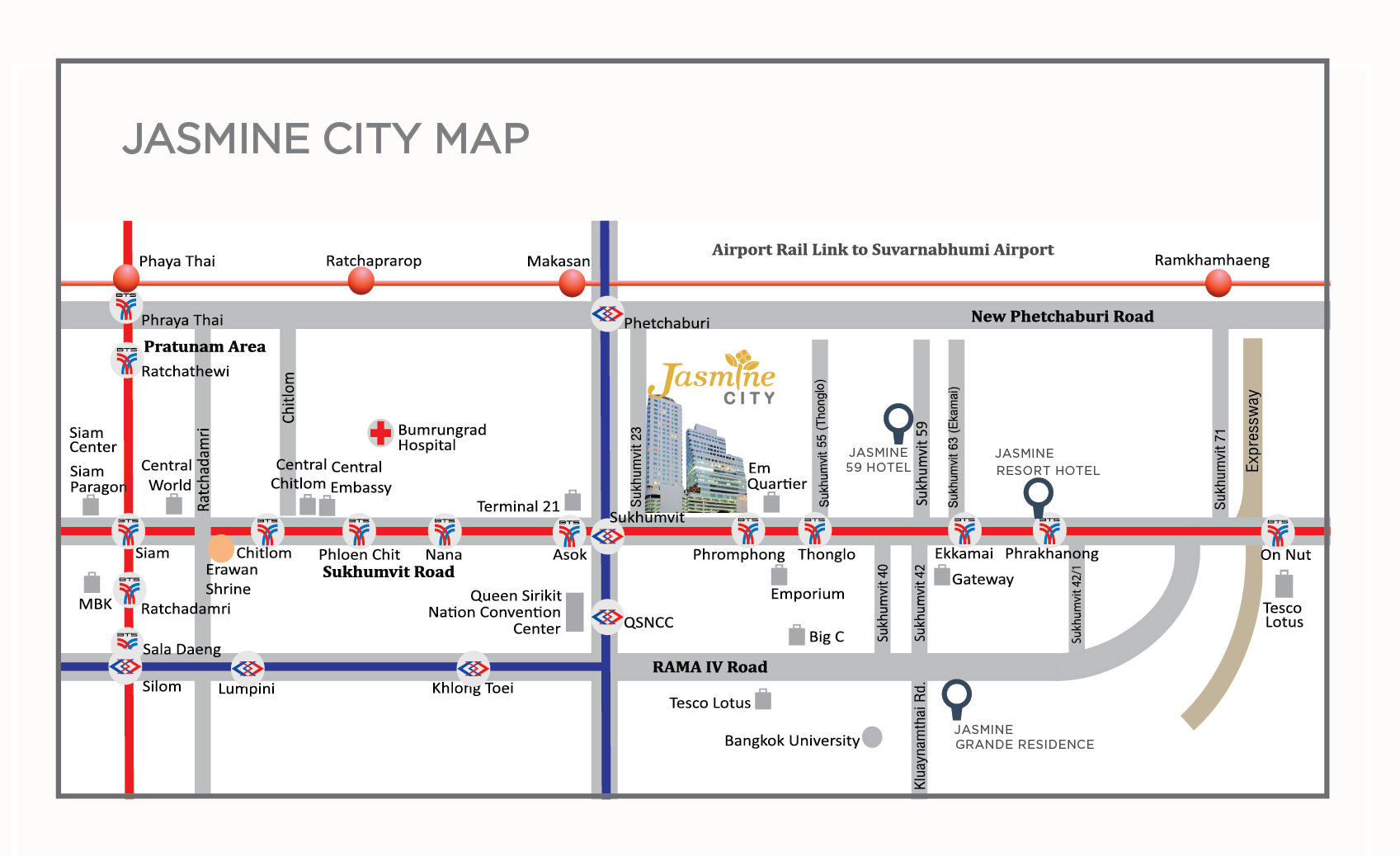 jasmine city map